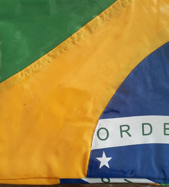Bandeira Brasil Costurada Oficial 90x128cm Alta Qualidade