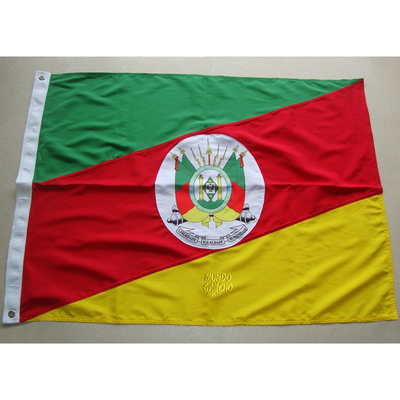 Bandeira RS Costurada Oficial 90x128cm Alta Qualidade