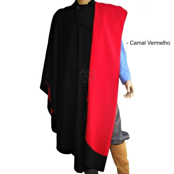 Poncho Impermeável Baeta Modelo G (Nº 06)