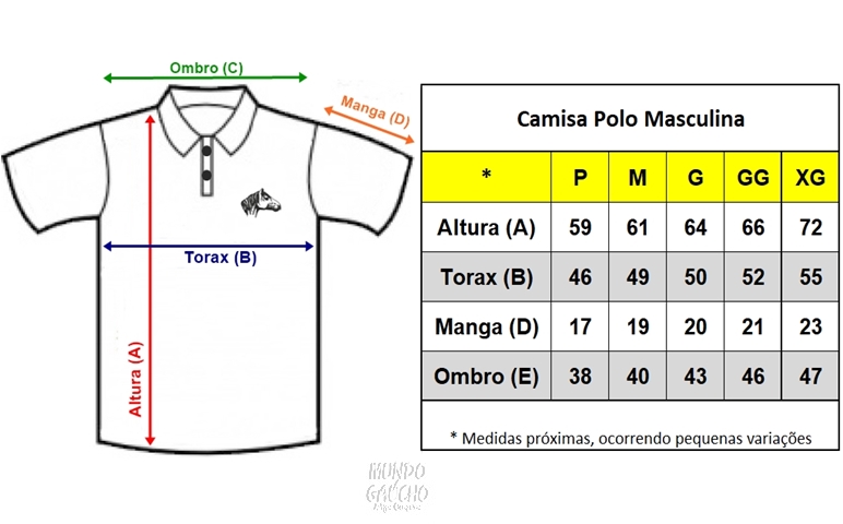 Camisa Pólo Masculina