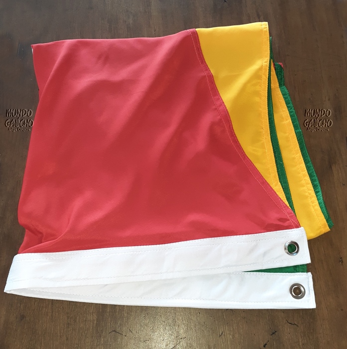 Bandeira RS Costurada 0,45 x 0,65cm Alta Qualidade