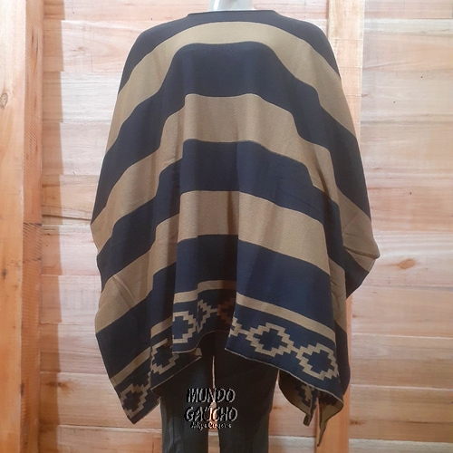 Poncho Feminino Caramelo